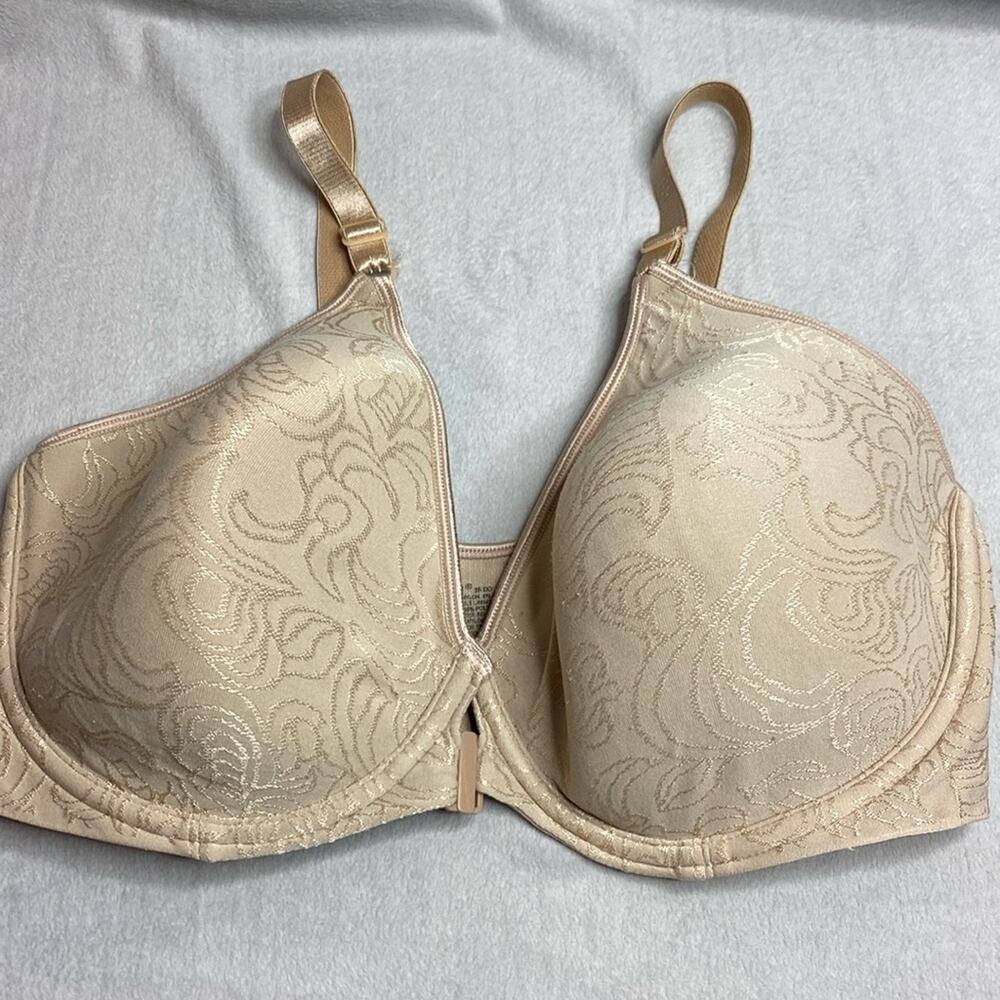 Bali Nude front closure underwire bra size 38DD